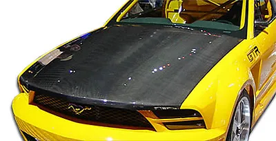 FOR 05-09 Ford Mustang Carbon Fiber OE Hood 102724 • $904