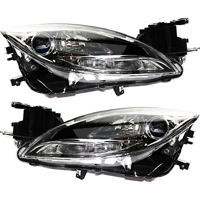 Headlight Assembly Set For 2011 2012 2013 Mazda 6 Left And Right Composite CAPA • $267.92