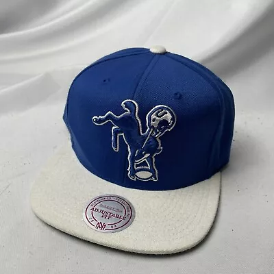 Mitchell & Ness NFL Indianapolis Colts Snapback Hat Cap NFL Vintage Collection • $21.95