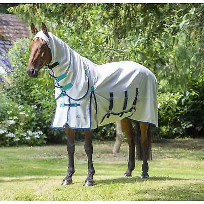 £69.95 • Buy Shires Highlander Plus Sweetitch Horse Combo Horse Rug | Lightweight - White