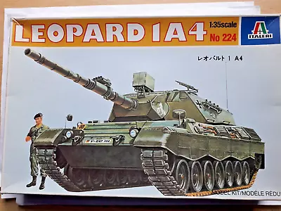 Italeri Leopard 1A4 Tank 1/35  Scale Model SPARES ONLY + Decals • £5