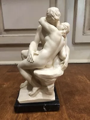 The Kiss Nude Sculpture G. Ruggeri Italy • $55