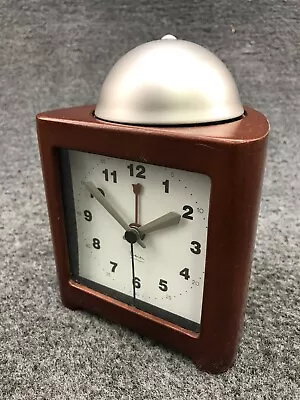 Michael Graves Design For Target Dome Bell Quartz Wood Table Alarm Clock • $24.99