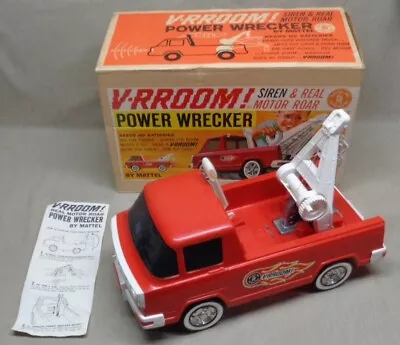Vintage Mattel V-Rroom Power Wrecker MIB • $39.99