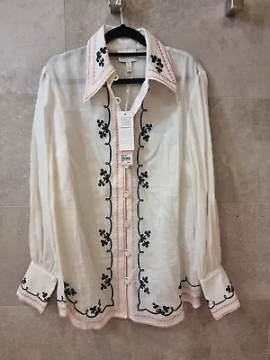 Alice Mccall Adeline Top Shirt Blouse 10 BNWT • $129