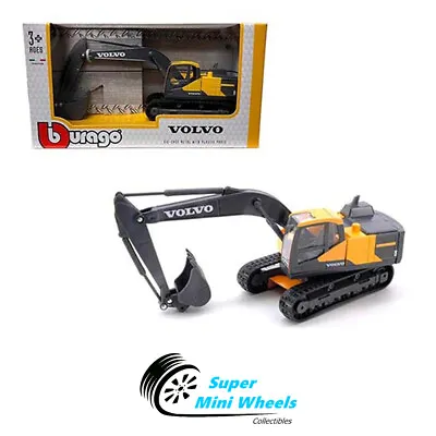 Bburago 1:50 Volvo EC220E Excavator 18-32086 • $12.99