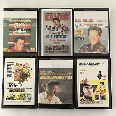 Lot Of 21 Elvis Presley Movies In 4 Disc Case Include Photos From The Sets DVDS • $59.97