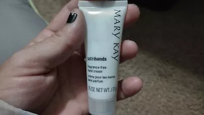 Mary Kay Satinhands  Fragrance Free Hand Cream .75oz. Travel/Purse Size. • $10.50