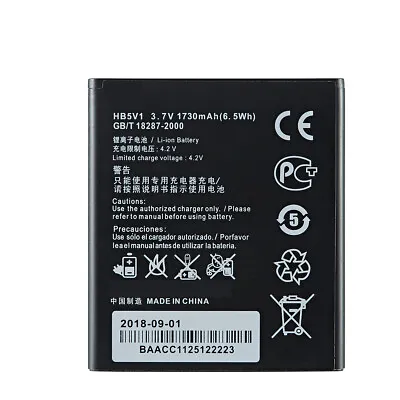 £4.95 • Buy New HB5V1 Battery Replacement For Huawei Ascend W1 Y300 G350 Y516 Y500 Y900