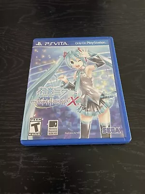 COMPLETE Hatsune Miku: Project Diva X (Sony PlayStation Vita 2016) • $74.99