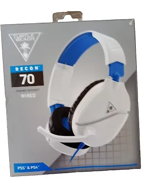 PS5/Xbox One/Switch/PC Turtle Beach Recon 70 Wired Gaming Headset (Black/Blue) • $45