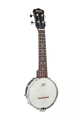 Bryden 6  Open-back Soprano Banjo Ukulele Black SBU610 • $379