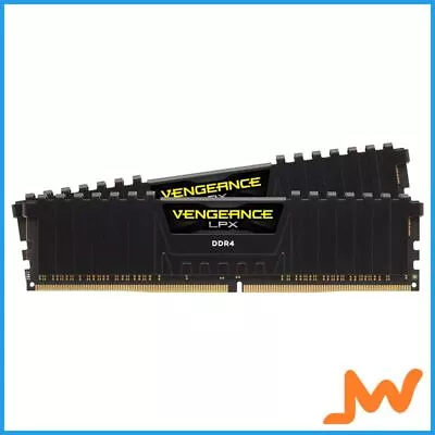Corsair Vengeance LPX 16GB(2x8GB) DDR4-3600 18-22-22-42 Memory - Black • $79