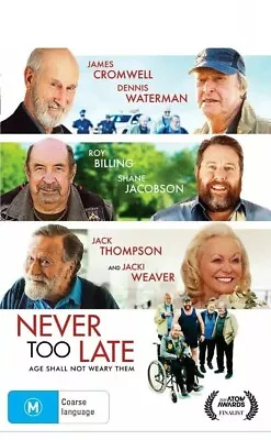 Never Too Late (DVD 2020) • $10