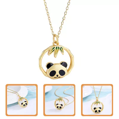 Copper Panda Necklace Miss Fashion Necklaces For Women Trendy • £7.95