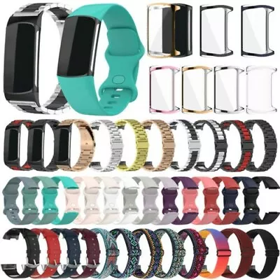 $22.99 • Buy For Fitbit Charge 5 Bands Various Replacement Wristband Watch Strap Bracelet AU