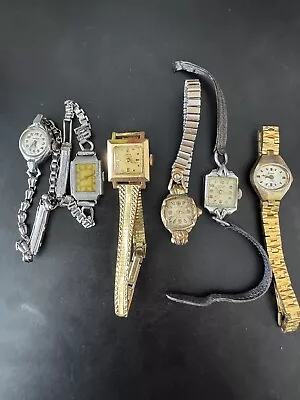 BULK Vintage Watches ONLY PARTS OR REPAIR • $135