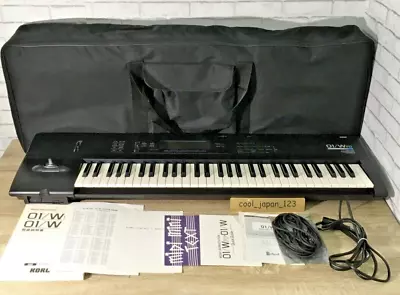 Korg 01/W FD 61-Key Music Workstation Keyboard Synthesizer W/Case From Japan • $499.99