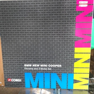 £18.50 • Buy CORGI 1/36 Scale BMW MINI COOPER 3 X CAR SET IN DIORAMA  MINT/BOXED # CC99121