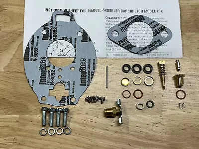 Marvel Schebler TSX Large Bowl Carburetor Rebuild Kit • $27.95