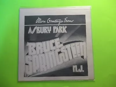 $25 • Buy Bruce Springsteen More Greetings From Asbury Park Lp  