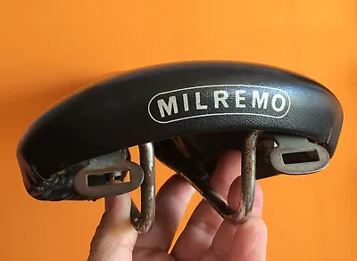 Vintage MILREMO Saddle TAIHEI UNITE Vinyl Padded Seat RON KITCHING Bertin FALCON • $39.99