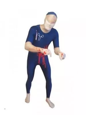 Morphsuits Costumes - Evil Surgeon Navy Blue Size XXL • $24.99