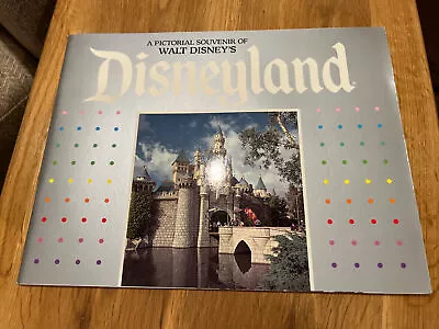 A Pictorial Souvenir Of Walt Disney's Disneyland 1987 - NEW • $31.11