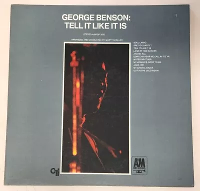 George Benson (1969 A&M/CTI LP SP3020 Playtested 1st Press) Tell It Like It Is • $15.88