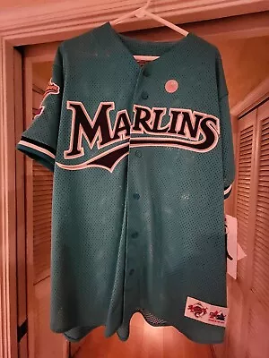 Livan Hernandez 1997BNWT Florida Marlins World Series Champions Jersey Men XL • $975