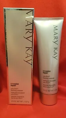 Mary Kay TimeWise Repair Volu-Firm FOAMING CLEANSER 4.5 Oz. New With Box • $22.99