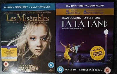 La La Land & Les Miserables Blu-ray Double Deal • £4.99