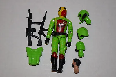 GI Joe Black Major Custom Cobra Python Patrol Crimson Guard GREEN Trooper X1 • $20.75