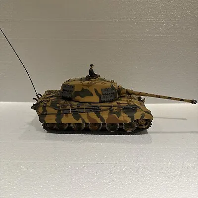  VINTAGE Tamiya German VI King Tiger  1/16 RC Tank Original  Heavy Tank  • $425