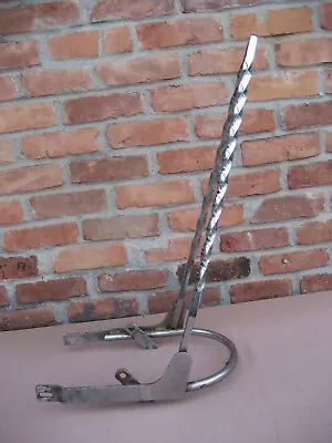 Vintage 70’s Chopper Chrome Twist Sissy Bar 24  Tall For Harley Triumph BSA Bike • $250