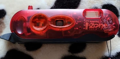 £5 • Buy Polaroid IZone I-zone Red Instant Slim Pocket Photo Camera 
