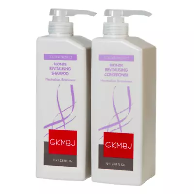 GKMBJ Blonde Revitalising Shampoo & Conditioner 1000ML 1L • $69.94