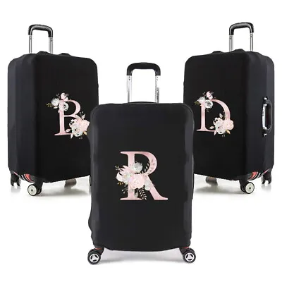 Letter Travel Trolley Case Cover Protector Suitcase Cover 18 -32  Trolley Covers • £7.98