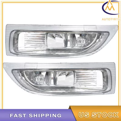 Left&Right Side Bumper Fog Light Lamp For 2004 2005 Toyota Sienna 3.3L W/Bulbs • $27.59