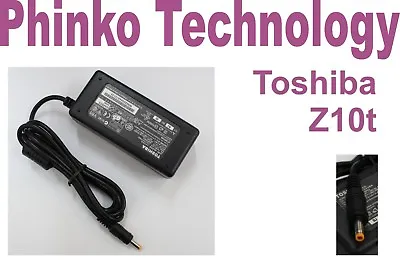 NEW Power AC Adapter Supply Charger For TOSHIBA PORTEGE Z10t (PT131A-00J002) • $33