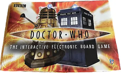 Doctor Who The Interactive Electronic Board Game Toy Brokers 2-6 Players Age 7+ • £12.99