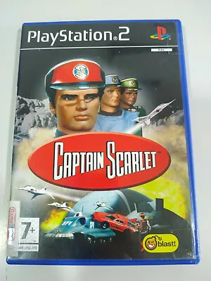 Captain Scarlet Blast PLAYSTATION 2 Set For Ps2 • £31