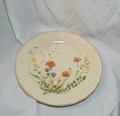 Mikasa Bone China Margaux D1006 Ivory W Floral Salad Plate 9.5  Great Condition • $10