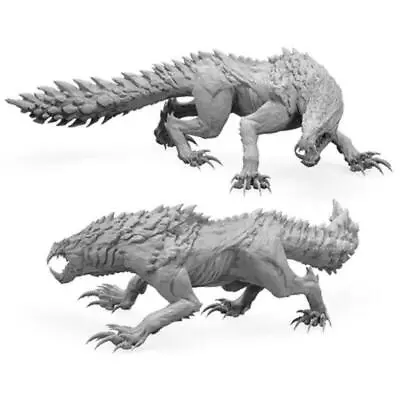 Monster Hunter Odogaron Unpainted Figure Model GK Blank Kit New Toy In Stock • $71.25