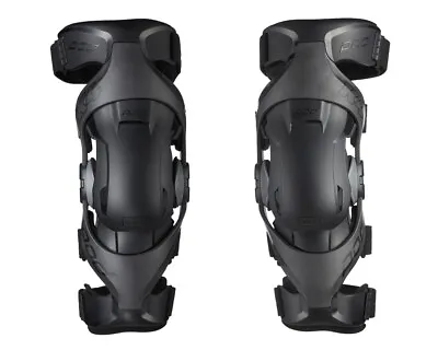 New Pod K4 2.0 Knee Braces Black Pair + Free Bag Motocross Mx Enduro Adult Guard • $505.24