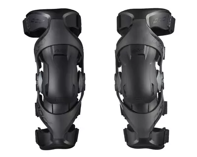 New Pod K4 2.0 Knee Braces Black Pair Motocross Mx Enduro Adult Guards Cheap • $486.29