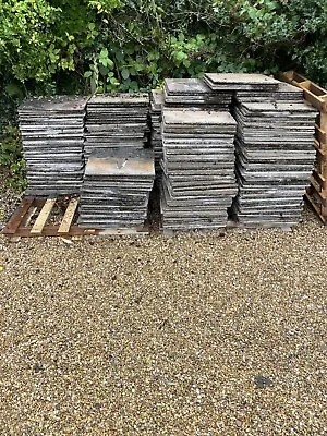£0.99 • Buy Hardrow 18x18 Reclaimed Roof Tiles, Used, Concrete Now 50p Each