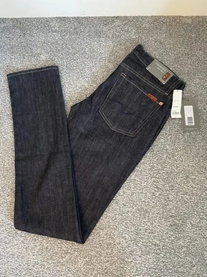 7 For All Mankind Blue Women's Jeans 27 Inch Waist • £25