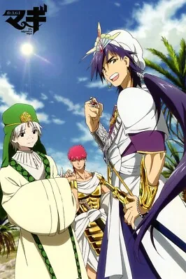 Postcard Promo Magi The Labyrinth Of Magic Anime Ja'far Sinbad • $4.99