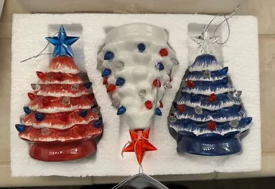 Mr Christmas Patriotic Tree Set • $65